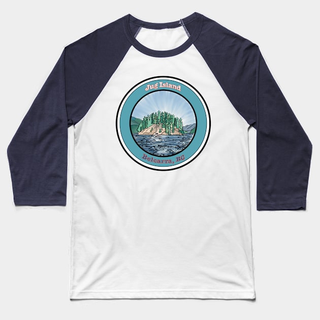 Jug island, BC Baseball T-Shirt by asiddesign